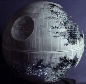 【箱付】STAR WARS 第2デス・スター #SP 10年前の傑作 電飾モデラーが2年半の歳月をかけて建造した「デス