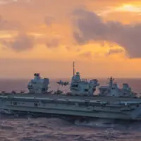 空母クイーン・エリザベス（Image：Crown Copyright）