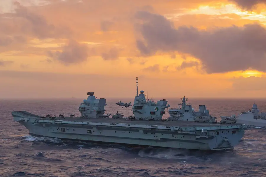 空母クイーン・エリザベス（Image：Crown Copyright）