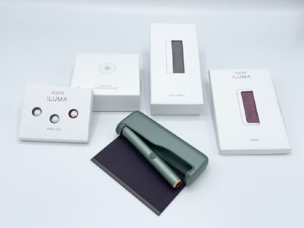 「IQOS ILUMA」アクセサリーでカスタマイズを色々試してみた