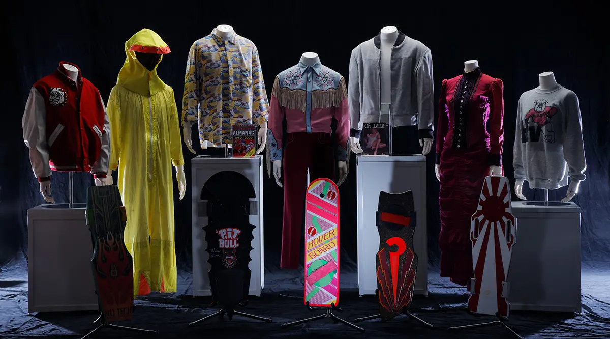 バック・トゥー・ザ・フューチャーフィルム付き装飾品