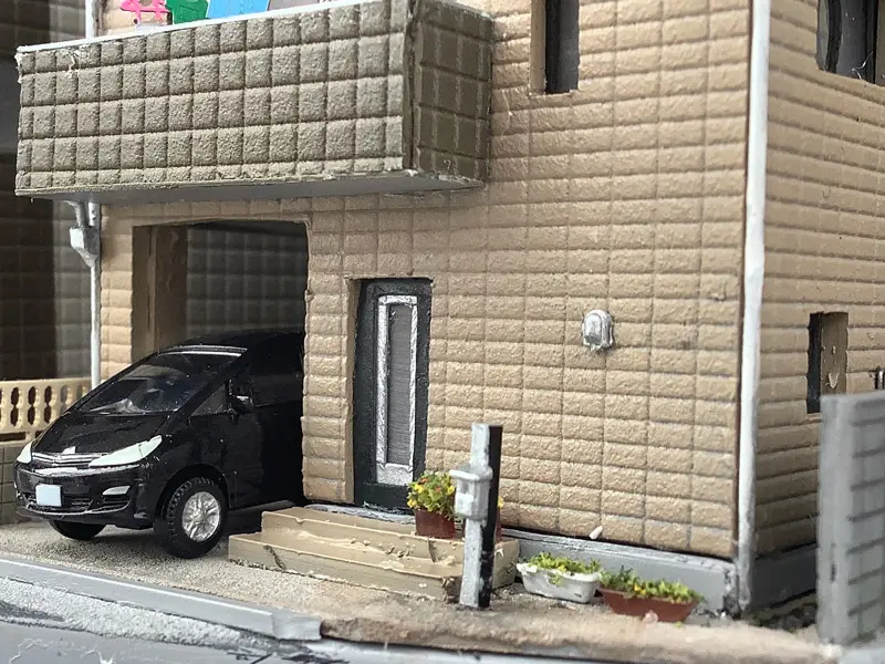 玄関先の郵便受けやプランター（Ruinsさん提供）