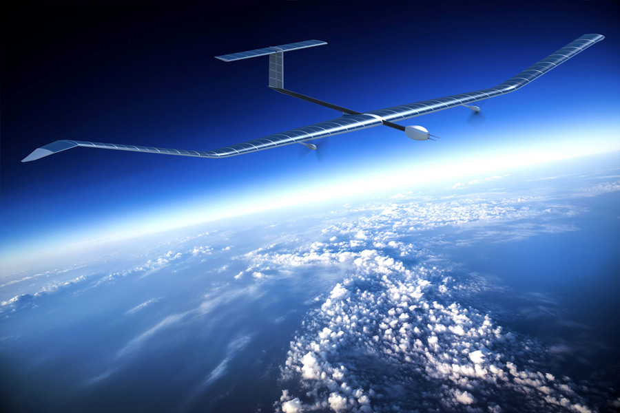 エアバスのソーラー無人機ゼファーS（画像：Airbus）