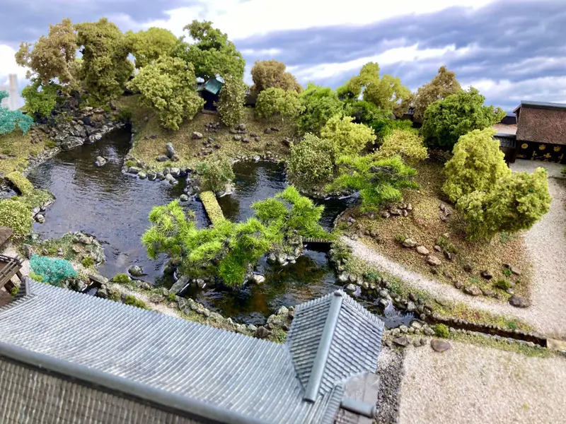 太閤秀吉ゆかりの庭園 精巧な醍醐寺三宝院のジオラマに驚嘆 | おたくま経済新聞