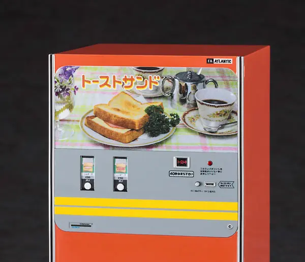 メインパネル表示と商品ボタンの表示（トーストサンド）