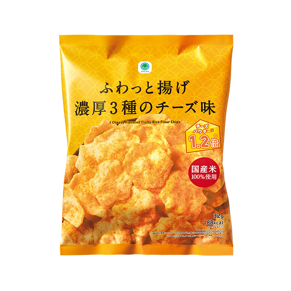 ファミマル ふわっと揚げ 濃厚3種のチーズ味