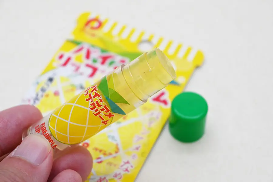 パインアメをなめるような塗り心地