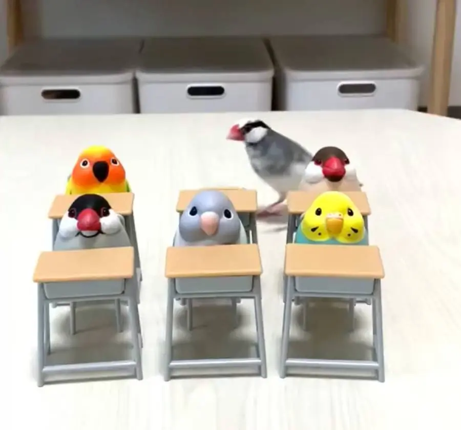 スッとやってきて……