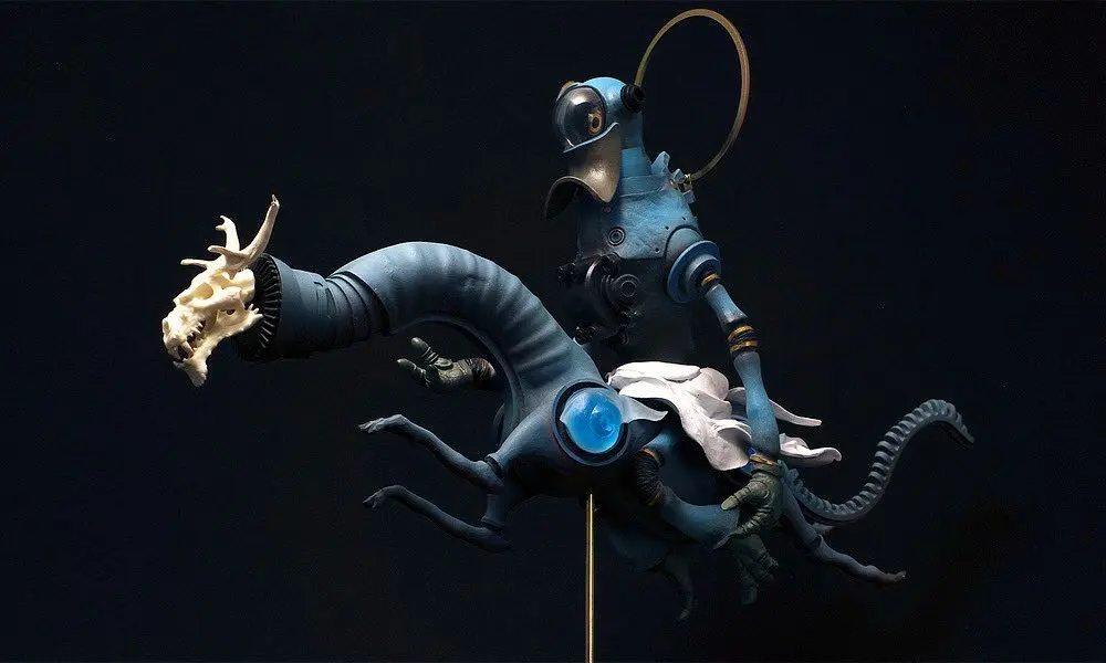 東京都にあるBunkamuraにて開催する「7人の眼－In the near future」では新作 「難陀龍王(なんだりゅうおう)」を展示。