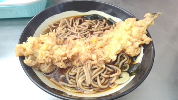 穴子天そば