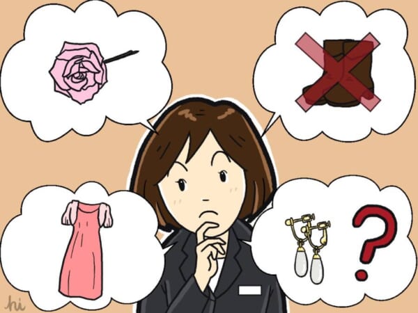 結婚式にブーツはOK？NG?　意外と知らない結婚式のドレスコード＜女性編＞（絵・山口弘剛）
