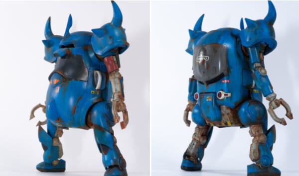 グフとは違うのだよ「グフウィーゴ」だよ！　メカトロウィーゴで再現したモデラー。