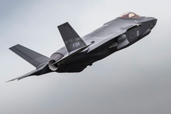 オランダ空軍のF-35A（画像：オランダ空軍）