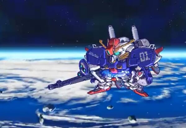 いつかまた参戦する日を夢見て。　プラモデラーが「Sガンダム」をドット絵で再現。