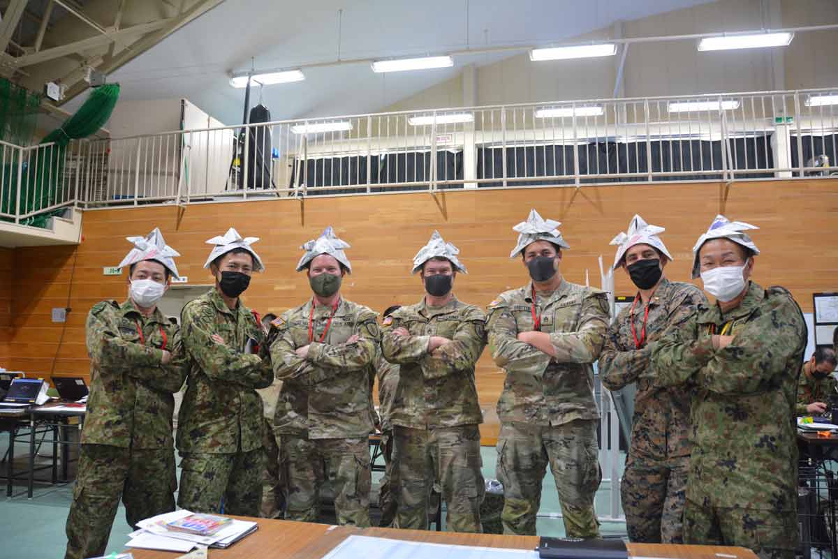恒例の日米指揮所演習ヤマサクラ　アメリカ兵が日本文化を学ぶプログラムも
