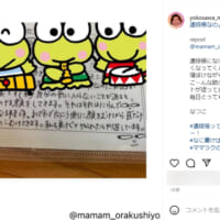 横澤夏子「連絡帳になにを書けば…」子育てあるあるに共感の声