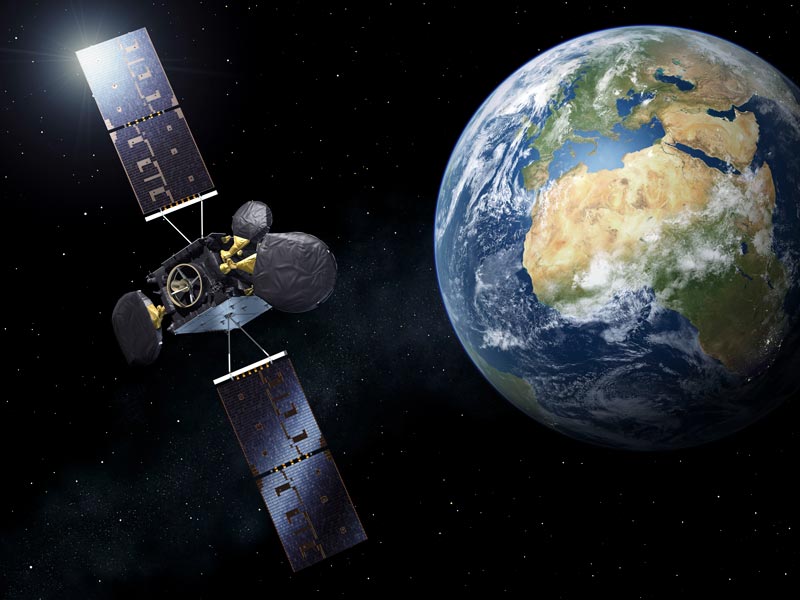 データ中継衛星EDRS-C（画像：ESA）