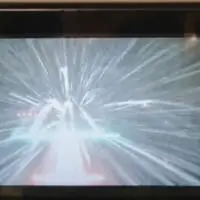 進入灯と滑走路端灯が見えた（大学でのまつもとさん提供）