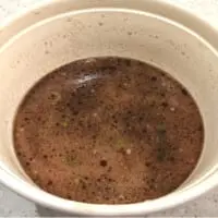 残ったスープ
