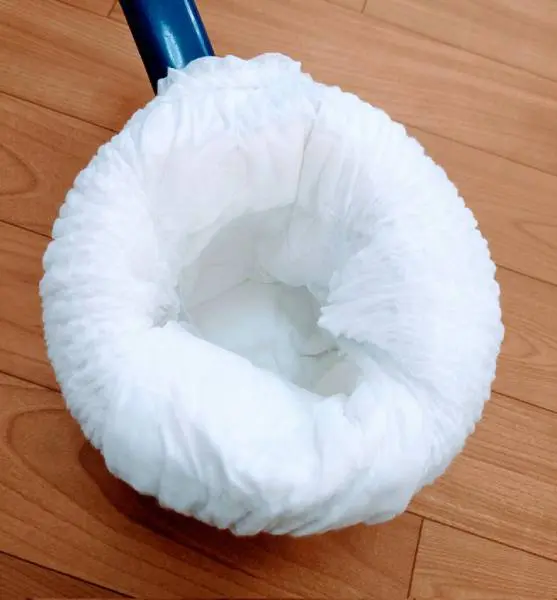 風呂桶にセットして出来上がり