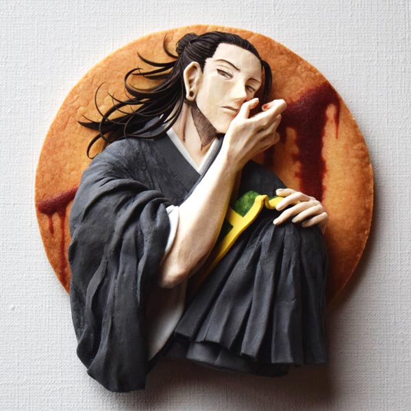 最悪の呪詛師がクッキーに降臨　ファンアート「呪術廻戦」夏油傑の立体クッキー