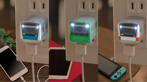 通電すると前照灯が光る「スマ鉄」