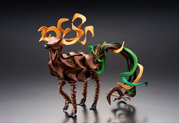 谷川雄馬さんのバルーンアート「神鹿 -春雷-」（谷川雄馬さん提供）