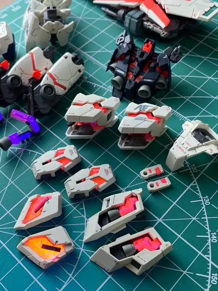 ガンプラ 工具 塗料、ブラックライト セット