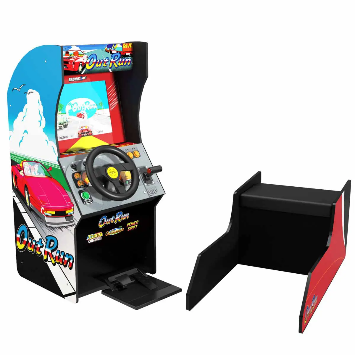 家庭用ゲーム筐体「ARCADE1UP OutRun」再販決定 | おたくま経済新聞