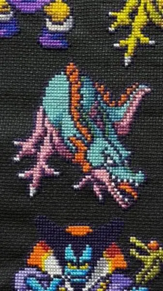 圧巻のファンアート ドラクエ1の全モンスターを刺繍で再現 | おたくま