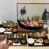 海産物のモチーフにした作品を多く制作しています