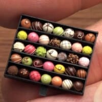 チョコレートの大きさはなんと3mm