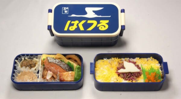 特急列車ヘッドマーク弁当に寝台特急「はくつる」が登場