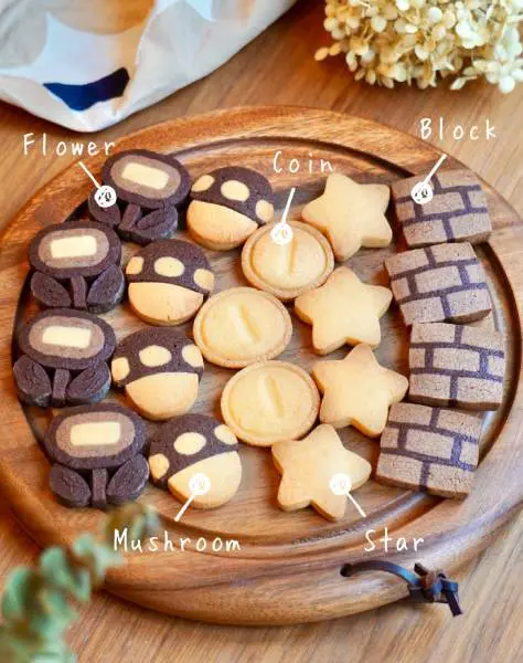 食べればパワーアップ出来そう！マリオモチーフの手作りクッキー