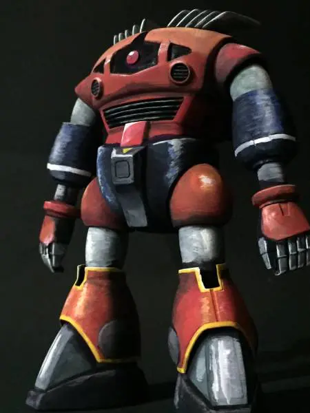 二次元？三次元？絵画のようなガンプラ作品にびっくり