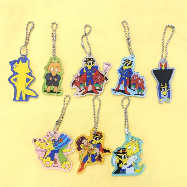 アクリルキーホルダー（ランダム8種／税込715円）
