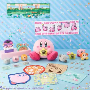 星のカービィ」一番くじ登場 30周年グッズ全6等級24種＋ラストワン賞で