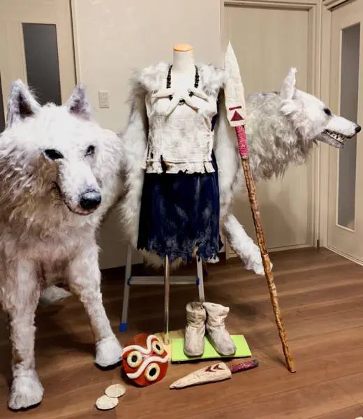 もののけ姫「ヤックル」や「山犬」まで自作 超絶クオリティのコスプレ作品 | おたくま経済新聞