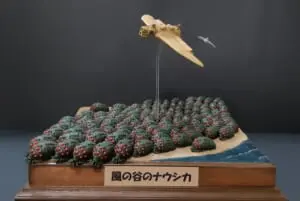 風の谷のナウシカ」のガンシップを1/144スケールで再現 王蟲約
