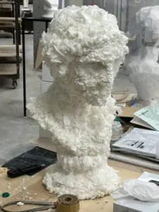 K−161 ミロ島ヴィーナス胸像（面取り） 絵画教室 特大 石膏