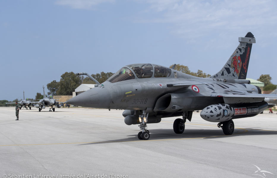 フランス航空宇宙軍1/30飛行隊のラファール（画像：フランス航空宇宙軍）