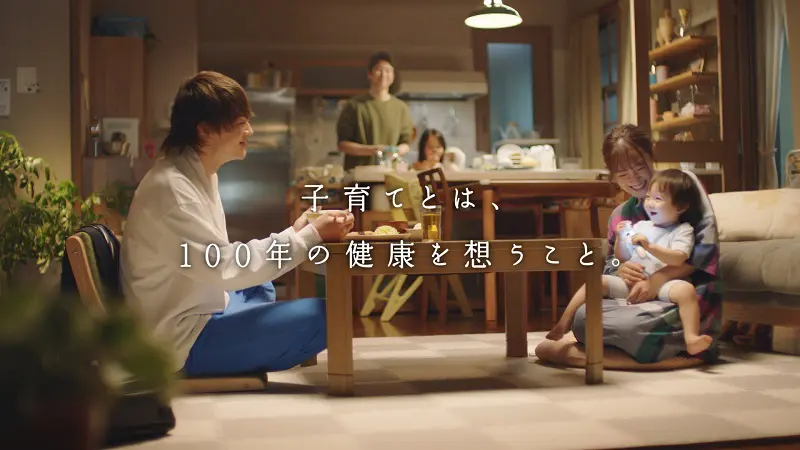 テレビCM「100 年の健康を想う」篇