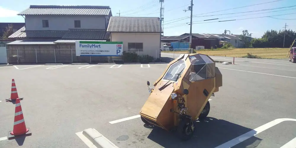 フレームから外板まで木製！ 原付ミニカーを自作する「りひと工業自動車部」 | おたくま経済新聞