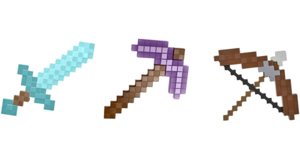 「マインクラフト ロールプレイ アソート」「マインクラフト　弓矢」