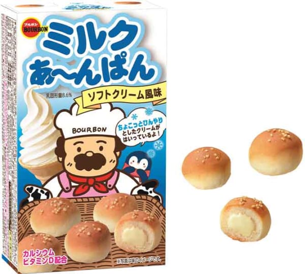 ミルクあ～んぱんソフトクリーム風味　イメージ
