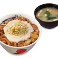 松屋　ネギとろろ牛めし