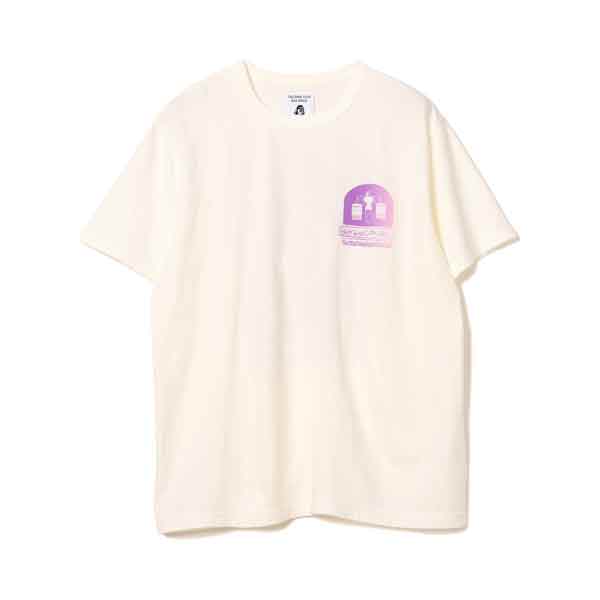 TACOMA FUJI RECORDS/CSSS is LIQUID MANNER T-shirt WHITE front