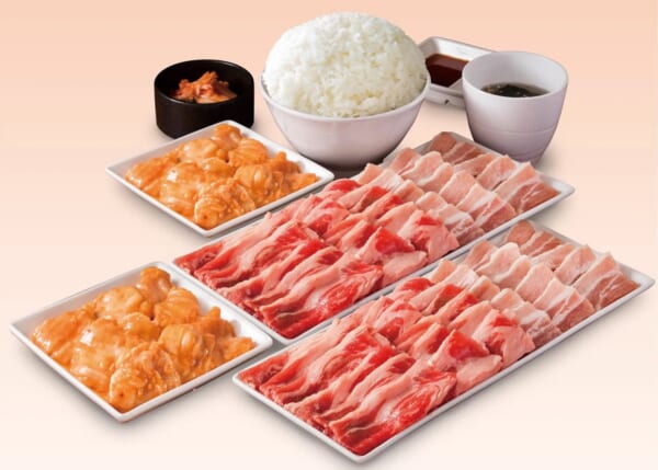 最大7時間食べ放題　焼肉ライクが「メガホセット」発売