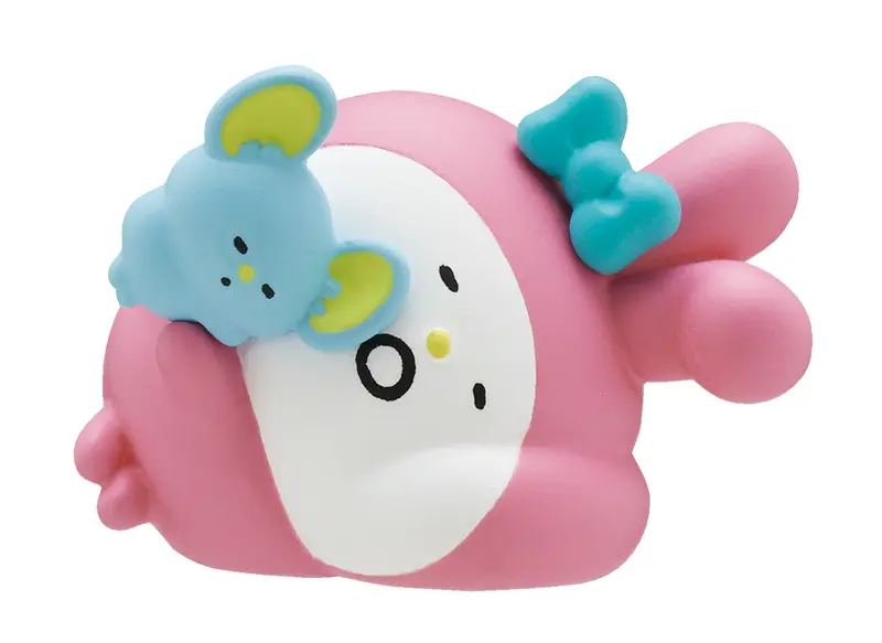 ちいかわのナガノとサンリオがコラボ 「ねむいねフィギュア