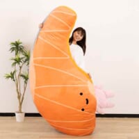 きりみちゃん夢の超BIGふかふかぬいぐるみクッション　全身